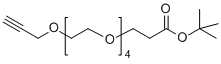 Alkyne-PEG5-CH2CH2COOtBu(图1)