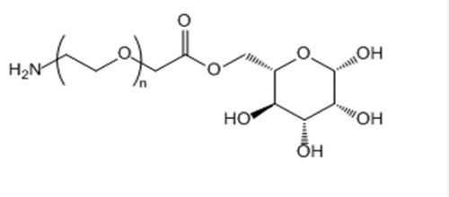 氨基聚乙二醇甘露糖 NH2-PEG-Mannose(图1)