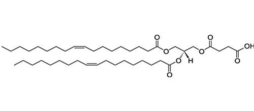 1,2-二油酰基-sn-甘油-3-琥珀酸（ DOGS）,127640-49-7(图1)