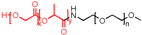 Methoxy-PEG-Poly(lactide-co-glycolide)，MPEG-PLGA(图1)