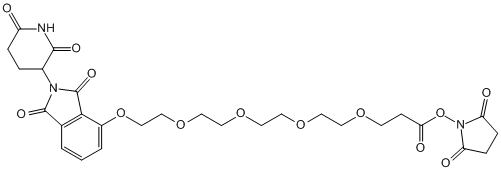 Thalidomide-O-PEG4-SPA(图1)