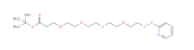 (2-pyridyldithio)-PEG4-t-Butyl ester(图1) (2-pyridyldithio)-PEG4-t-Butyl ester(图1)