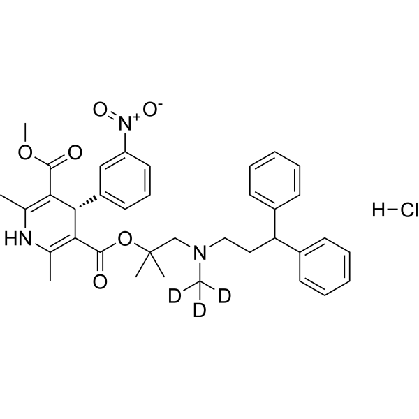 「同位素标记抑制剂」(S)-Lercanidipine-d3 hydrochloride
